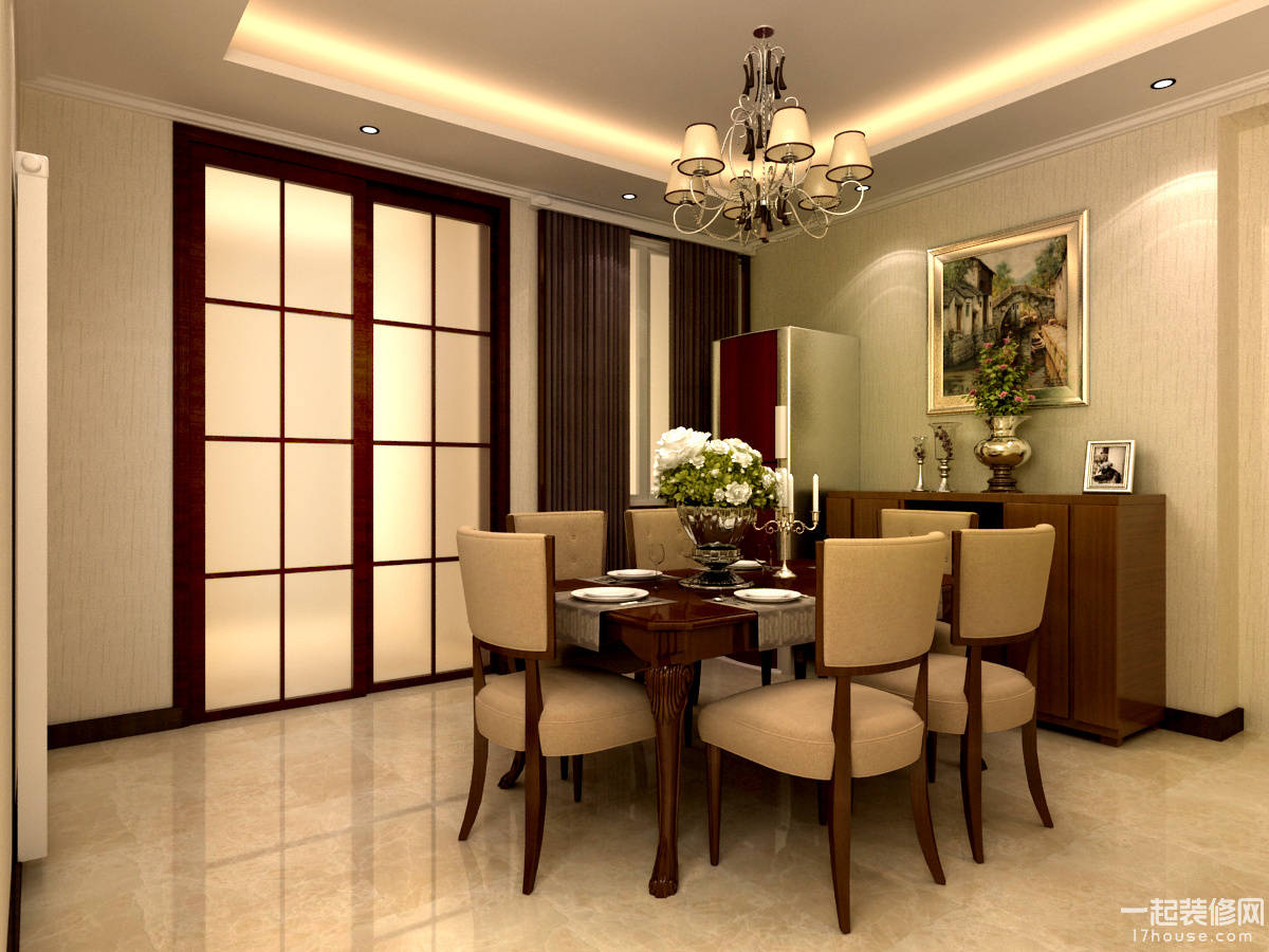 餐厅装修设计效果图展示 餐厅装修设计效果图展示